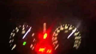 Car crash at 170 km/h