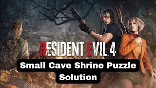 Resident Evil 4 Remake: Small Cave Shrine Puzzle Solution