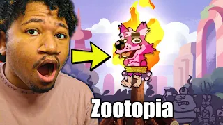 The Ultimate "Zootopia" Recap Cartoon @cas  REACTION!!!