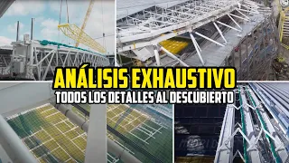 🚨 Así se encuentra la CUBIERTA RETRÁCTIL 🥳 OBRAS del SANTIAGO BERNABÉU [6 Enero 2023]