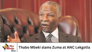 Mbeki labelled Zuma's term of office as counter-revolutionary years