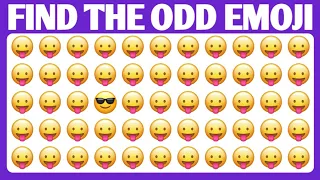 Find The ODD EMOJI Out #211 | Emoji Puzzle Quiz | mind test game