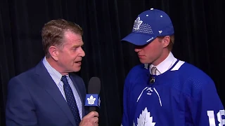 2018 NHL Draft: Rasmus Sandin and Paul Hendrick - June 22, 2018