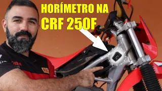 INSTALANDO HORÍMETRO NA CRF 250F
