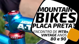 Bikes placa preta! As MTB vintage que marcaram os anos 80 e 90. Pedaleria