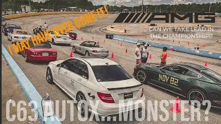 What a difference tires make…C63 AMG AUTOX