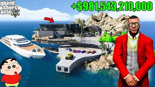 FRANKLIN Become LUCKY VIP BILLONAIRE In GTA5 || SumitOP