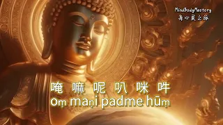 oṃ maṇi padme hūṃ 唵嘛呢叭咪吽 | 佛陀六字真言 六字箴言 六字大明咒 ॐमणिपद्मेहूँ 30分钟高能量版 成就福德 事业功勋 消业免难 世代子孙受益