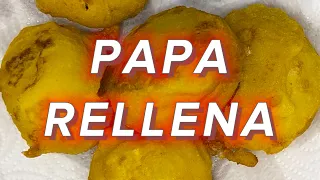 COMO HACER PAPA RELLENA ( paso a paso)