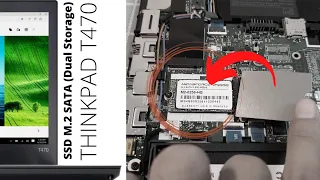 Pasang SSD M.2 Sata Lenovo Thinkpad T470 | Gunakan Slot WWan Card