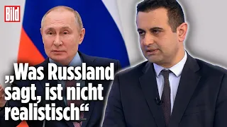 Ukraine-Konflikt: Putin heizt Kriegs-Gefahr weiter an | BILD Live