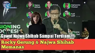 Rocky Gerung Jadi Jubir Suasana Panggung Menjadi Cerdas Mba Najwa Pun Ikutan