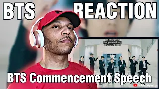 BTS - REACTION #9 - BTS Commencement Speech | Dear Class Of 2020 👍