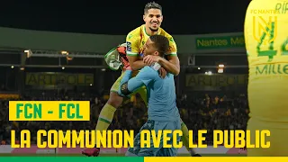 FC Nantes - FC Lorient : la joie après la victoire !