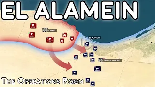 El Alamein 1942 - Rommel Launches His Assault - Animated