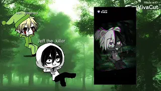 ben drowned and jeff the killer react to my oc