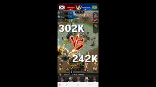 Clash of kings_Kingdom War_왕국(302 vs 242)_201212_COK + 로켄실 광맥 (Vain War)