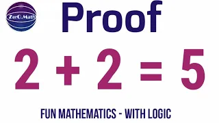 2+2=5 proof | Can you find the mistake ? | two plus two equals five |  Zero Math
