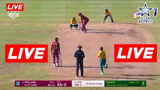 🔴LIVE : West Indies Vs South Africa 4th T20 Live 2021 || WI vs SA 4th T20 Live