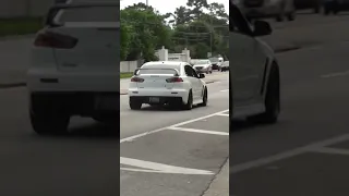 INSANE Mitsubishi Lancer  Backfire