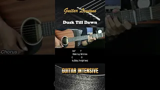 Dusk Till Dawn - Zayn ft. Sia | EASY Guitar Tutorial with Chords / Lyrics - Guitar Lessons