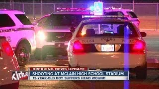 Teen arrested after shooting at football game