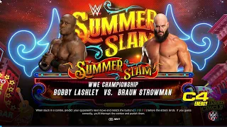 WWE 2K23 Bobby Lashley Vs Braun Strowman