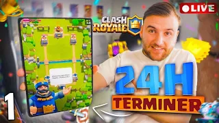 Terminer Clash Royale en 24 heures ! Arène 1 à 9