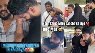 Mummy Daddy Ke Umrah Jane Par Zeeshan Rone Laga 😭| Dua Qubool Ho ❤️| Fokats | Abresh & Zeeshan