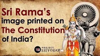 Sri Rama’s image printed on The Constitution of India? || Project SHIVOHAM