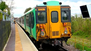 Southern Class 455 Ride: Epsom Downs to London Victoria - 11/04/22