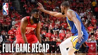 WARRIORS vs ROCKETS | Harden Drops 41 in OT Thriller | Game 3