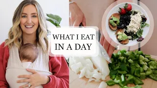 WHAT I EAT IN A DAY | Intuitive Eating + Easy, Healthy Meals | Becca Bristow