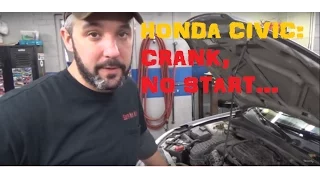 Honda Civic 1.7 - Crank No Start
