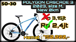 -SOLD-  POLYGON CASCADE 3 MODEL 2023, NEW 0KM, SO-30 (SECOND OPTION)