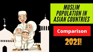 Muslim Population in ASIAN Countries Comparison 2021