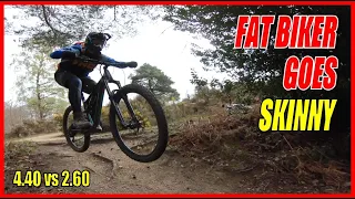 Fat Biker goes SKINNY - I swap my Fat Bike for an All Mountain bike