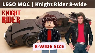 The Best LEGO MOC Set Knight Rider 8-wide Review #LoveBricks