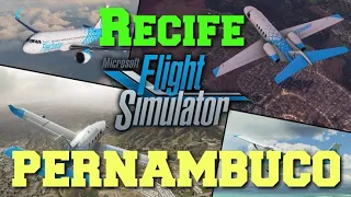 Microsoft Flight Simulator 2020 - Sobrevoando  Recife Pernambuco