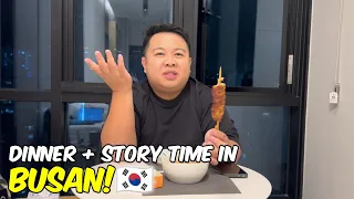 KOREA 2024: Dinner + Story Time in Busan! 🇰🇷 | Jm Banquicio