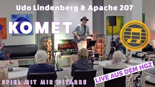 Komet – Udo Lindenberg / Apache 207 ~ SongBook Chordpro Gitarre Cover - Michael Studt LIVE HGZ