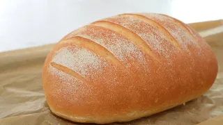Bloomer Loaf｜Just 4 ingredient｜Apron