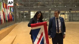 British flag removed from EU Council building
