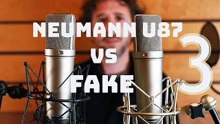 Neumann U87 ai vs Fake part 3