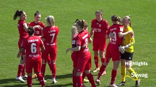 Highlights SC Sand - VfL Wolfsburg | 16. Spieltag 2020/21 | FLYERALARM-Frauenbundesliga