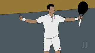 Novak Djokovic Tennis Animation | Tennis Points