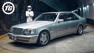 Mercedes S600 Limo vs THE STIG | 4K | TG Tunnel Run