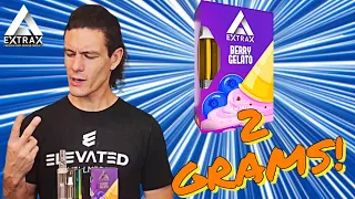 These Cartridges are THICCC  |  Delta Extrax 2g Cartridge Review (Delta-8 + Delta-10 + THC-P)