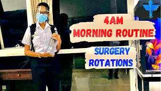 4am MORNING ROUTINE 🌅 as a MEDICAL STUDENT 🇱🇰