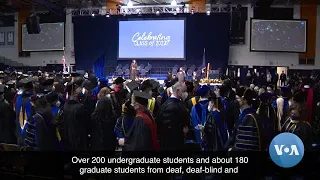 Gallaudet University Celebrates its Deaf and Hard-of-Hearing Graduates